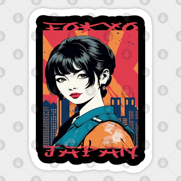 Tokyo Japan Sticker by BC- One- Shop